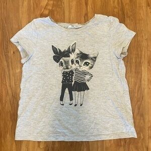 Girl’s H& M T-shit sz 8-10y